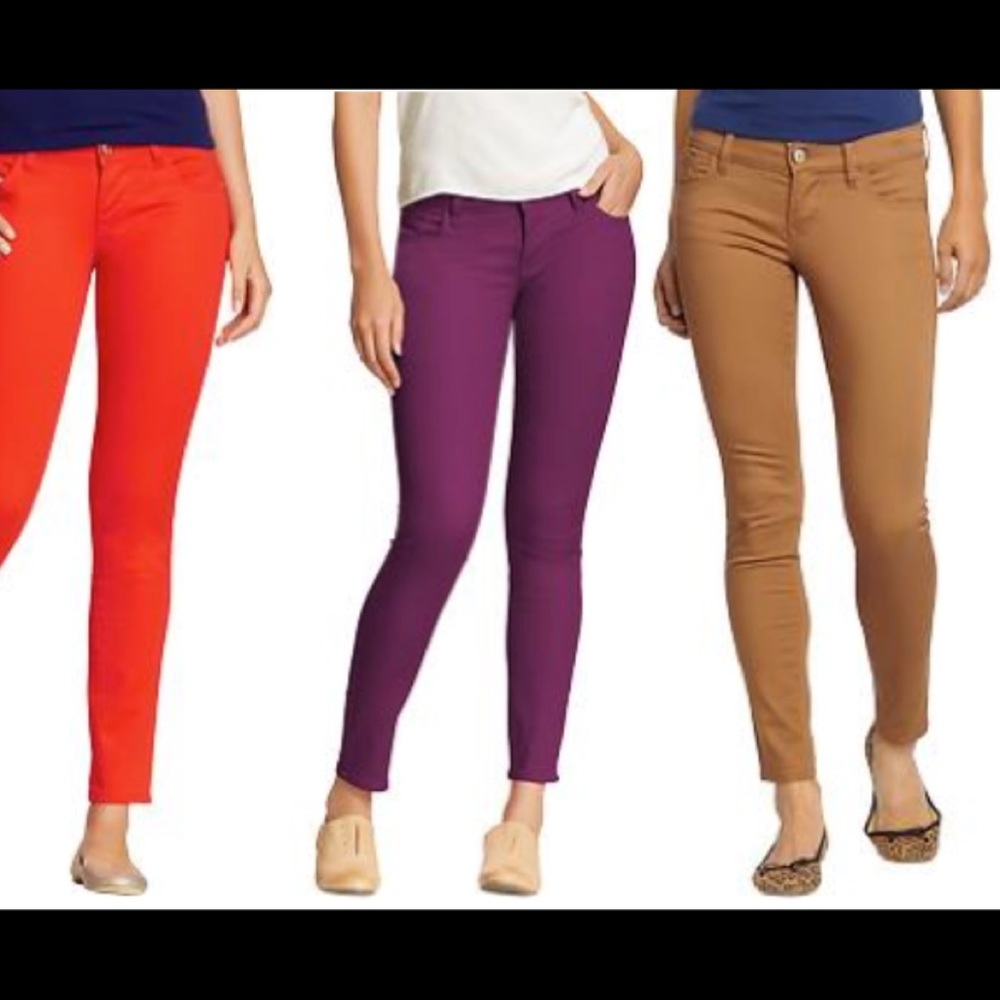Rockstar Skinny Jeans (purple)!
